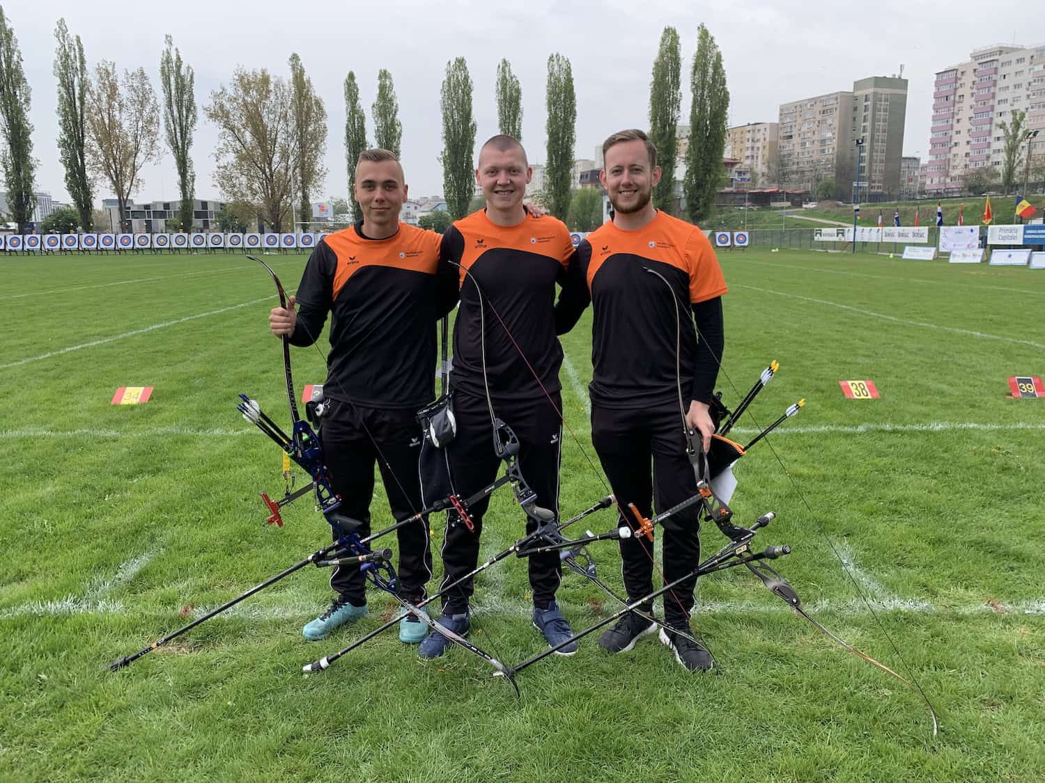 Europees record voor TeamNL recurve heren