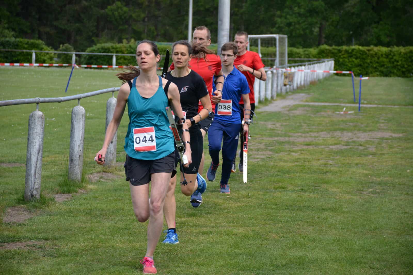 1e sprint Run-Archery in Apeldoorn 25 mei 2019