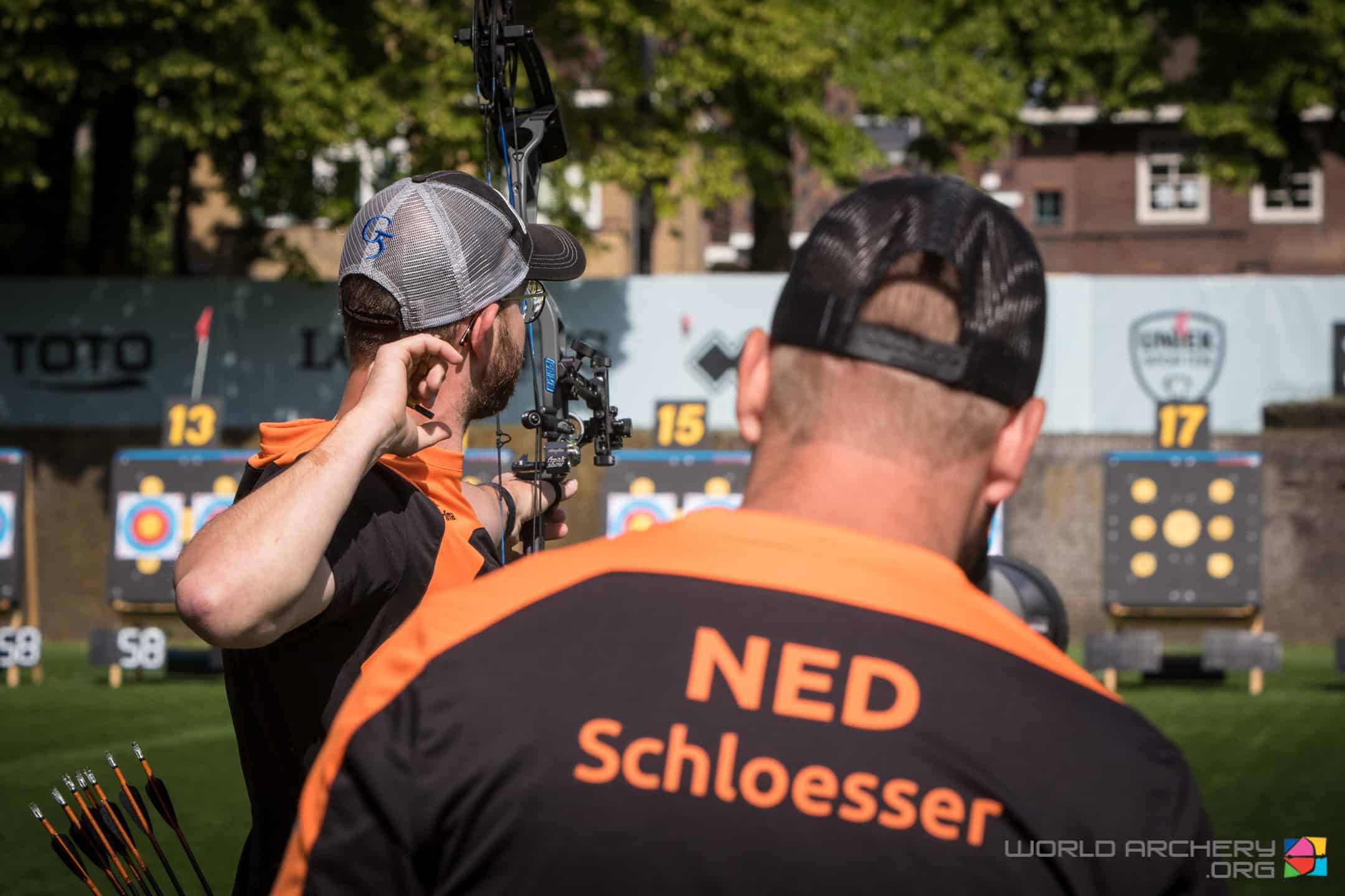 Compound herenteam naar bronzen WK finale