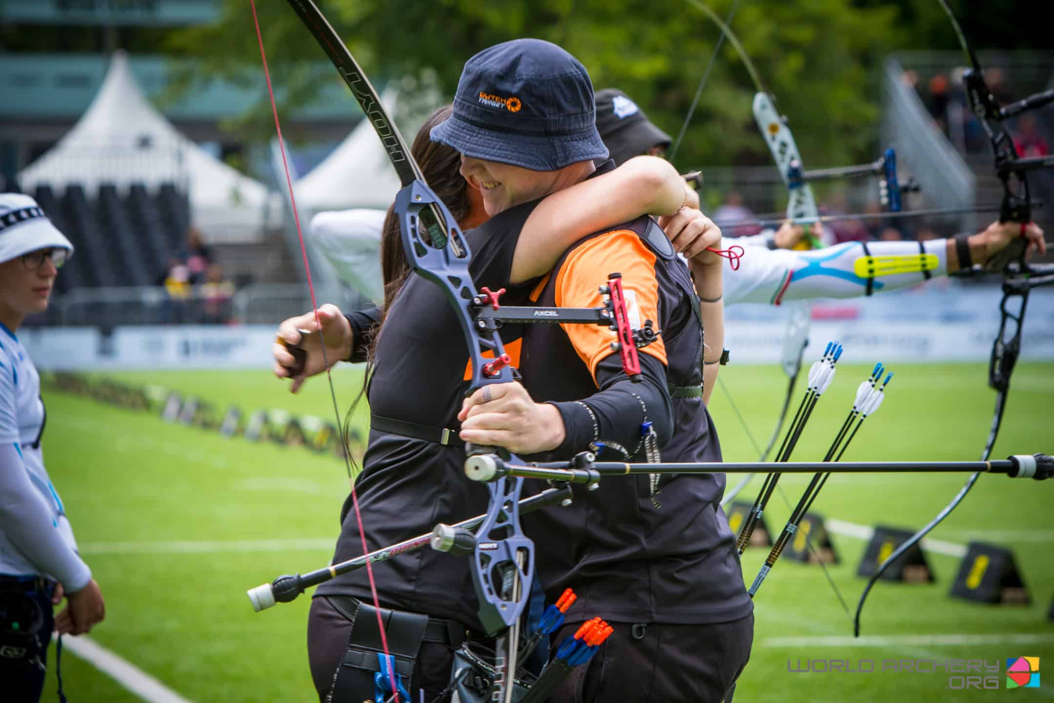 TeamNL Recurve Mixed naar gouden WK finale