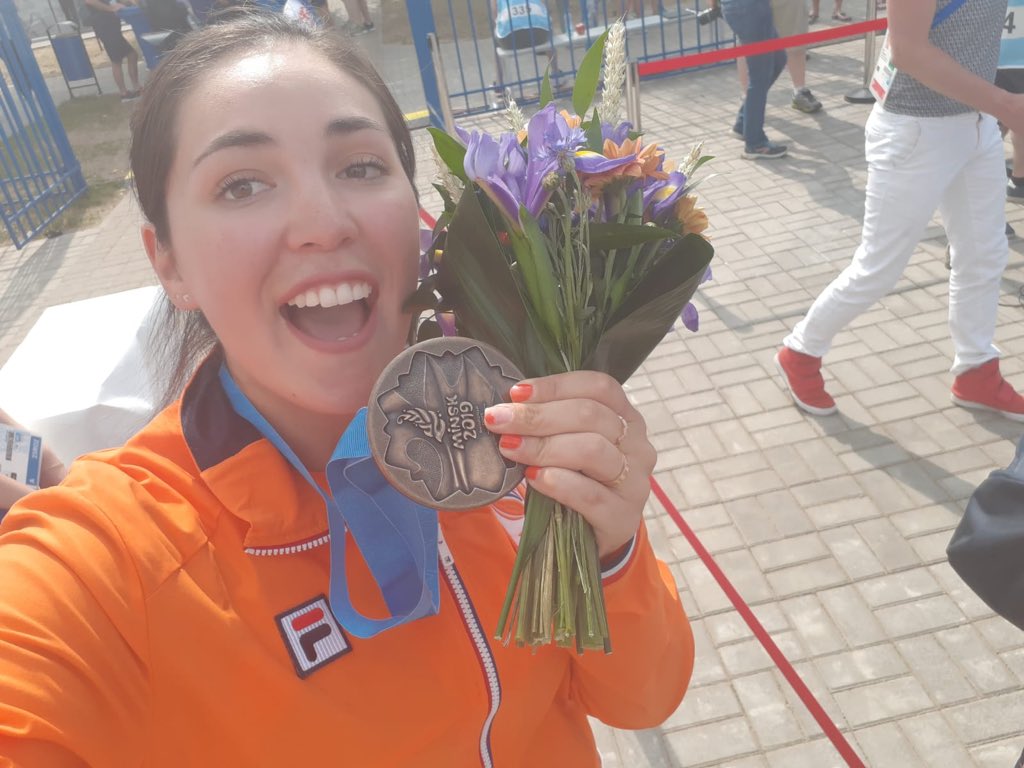 Gaby Bayardo wint individueel Brons Europese Spelen