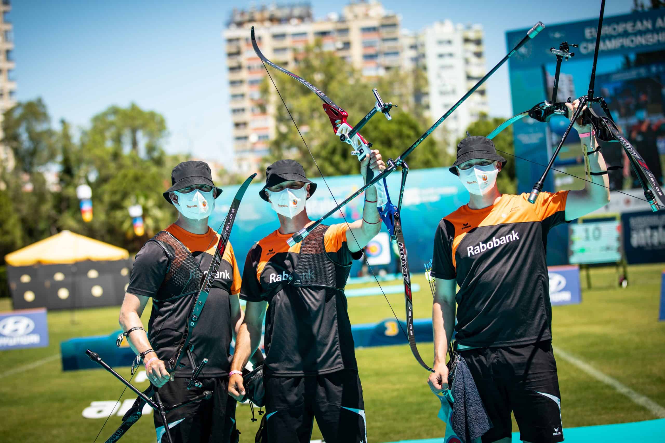 EK Handboogsport: Recurve heren Europees Kampioen!