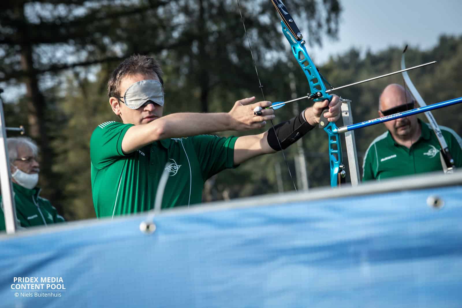 Handboogschieten op Paralympische talentdag