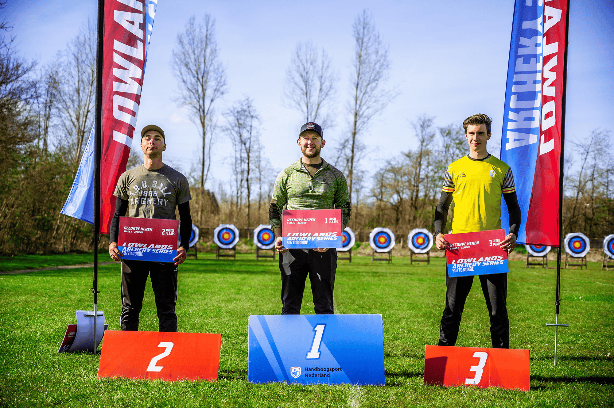 Lowlands Archery Series verspreid door het land actief