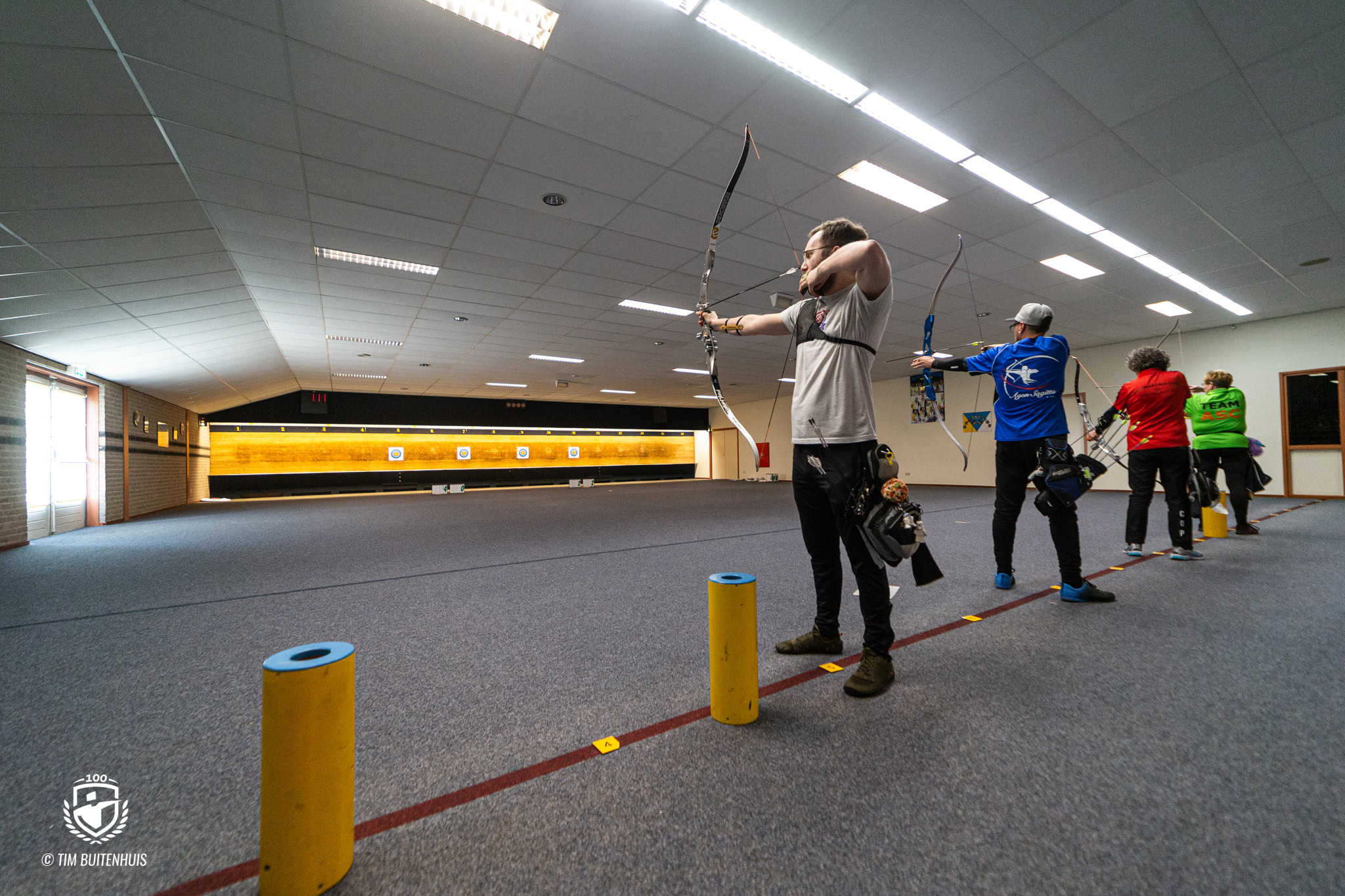 Geslaagd NK Barebow Indoor in Ysselsteyn