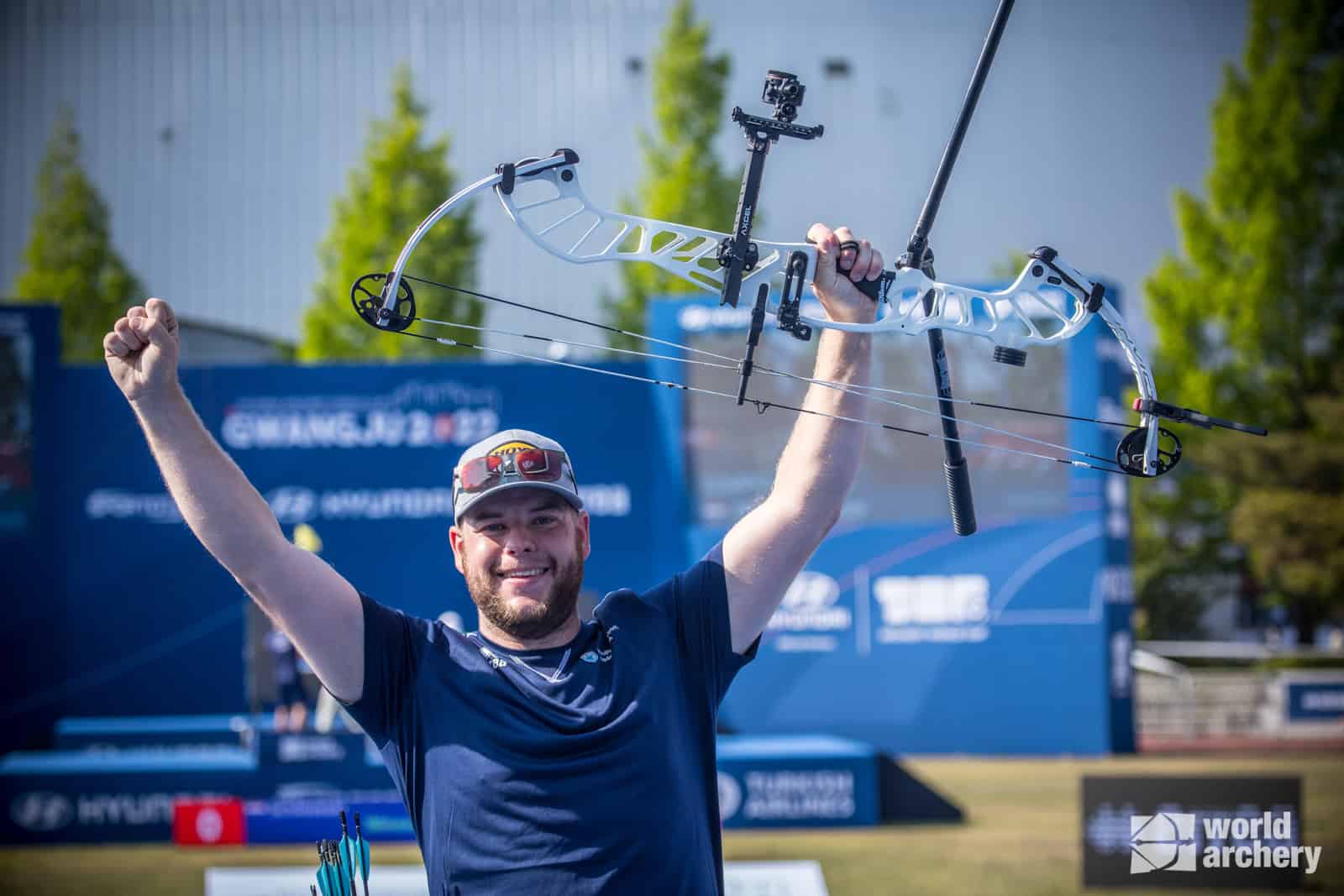 Mike Schloesser wint in Gwangju zijn tweede World Cup op rij