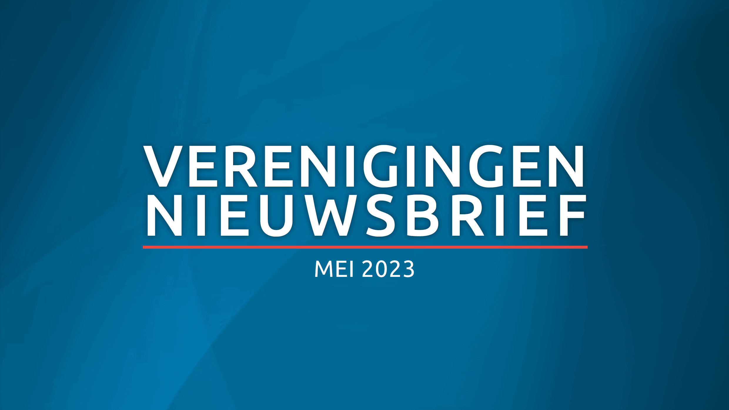 Verenigingsnieuwsbrief 3 mei