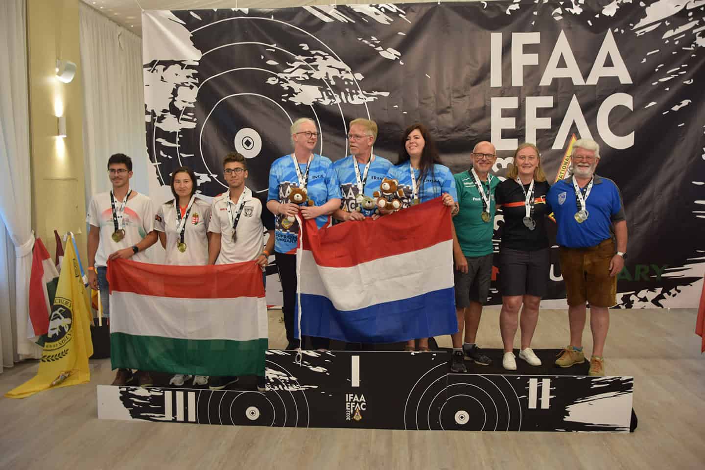 Europese medailles voor team Nederland op EFAC 2023