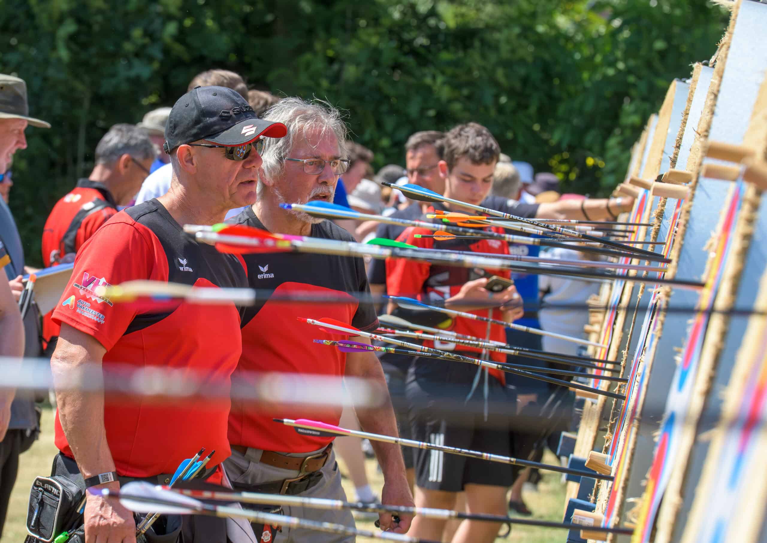 Slotstuk 25m1pijl competitie staat voor de deur