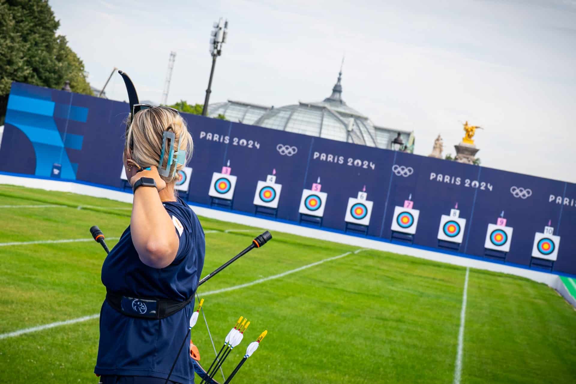 Handboogsporters op de Olympische Spelen in Parijs