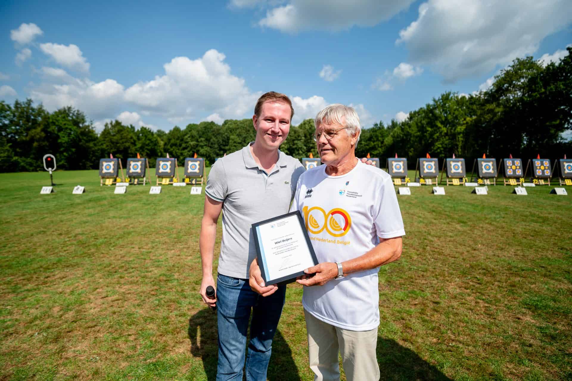 Gouden bondsspeld Wiel Beijers