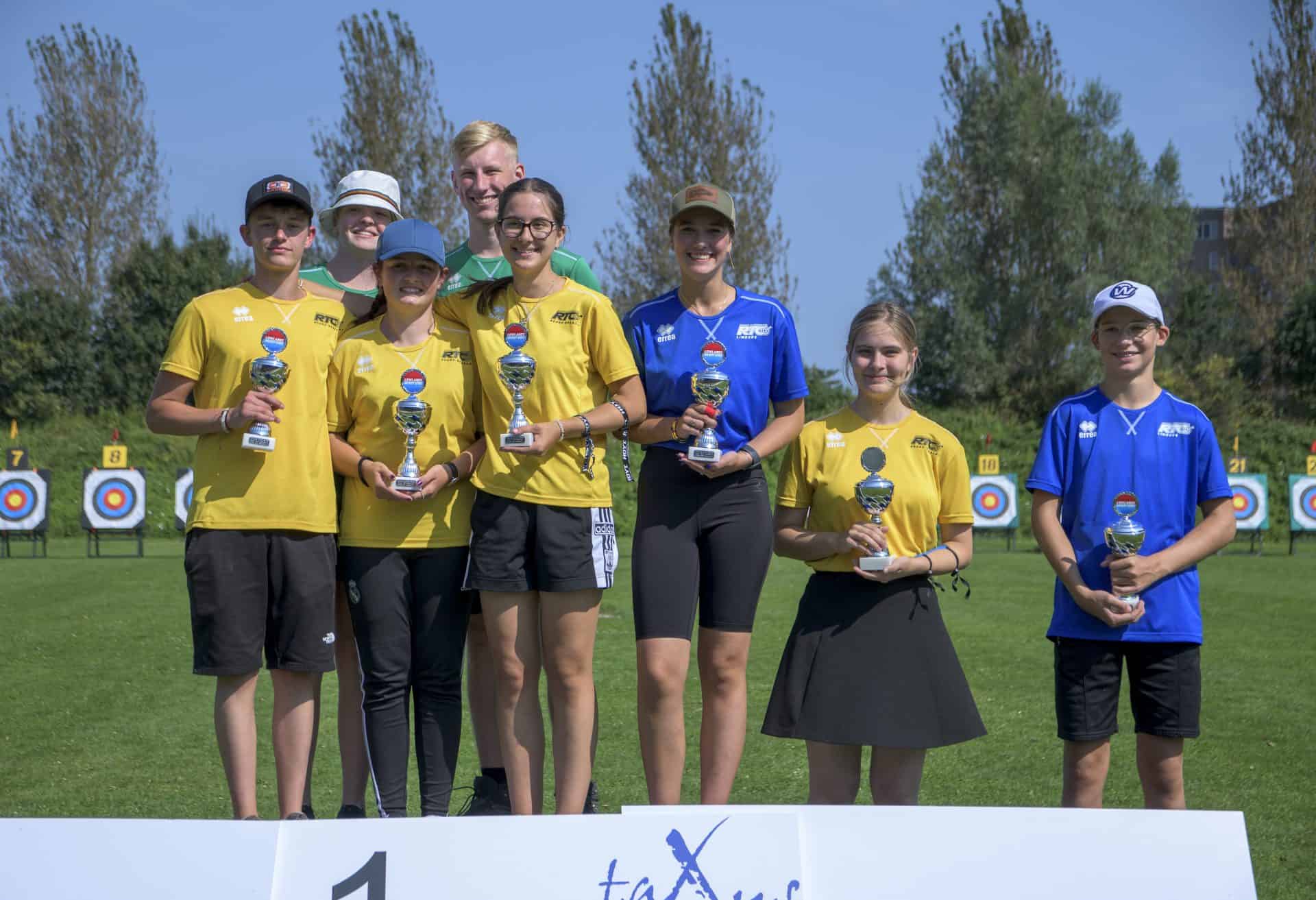 Winnaars Lowlands Archery Series Jeugd in het zonnetje gezet