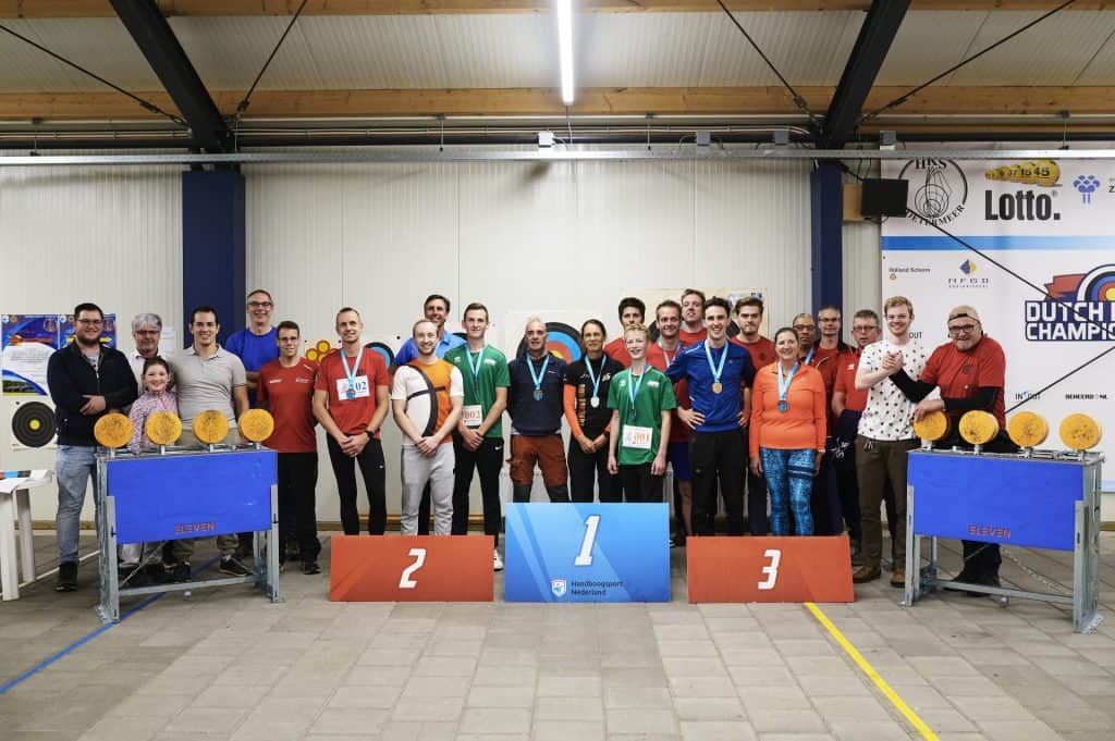 Kleinschalig NK Run-Archery vol passie in Zoetermeer